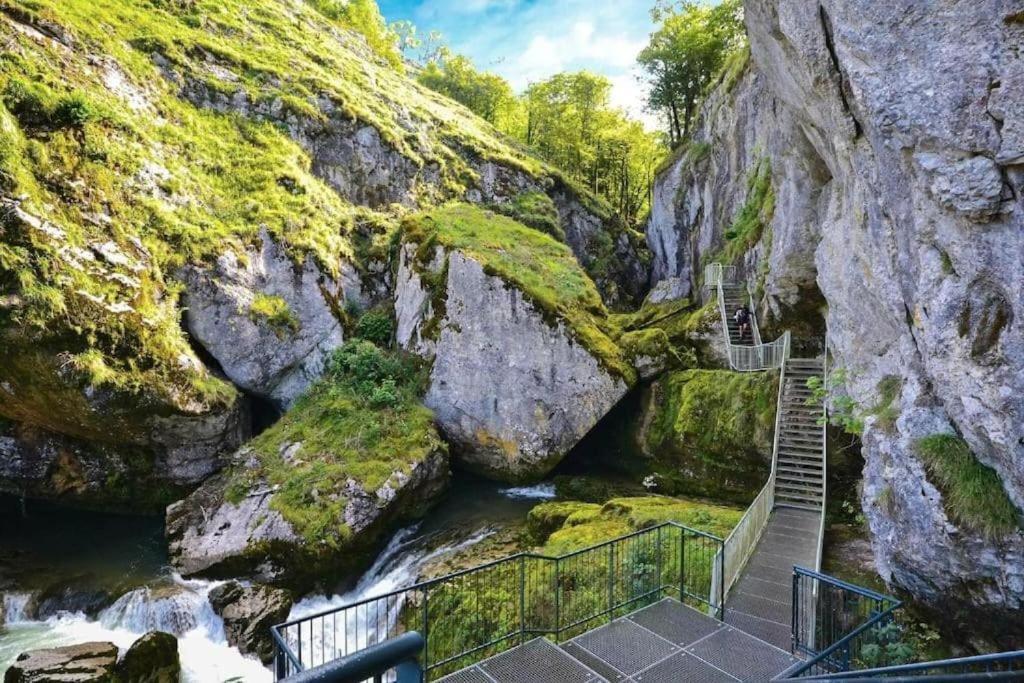Studio Cosy Au Coeur Du Haut-Jura Foncine-le-Bas Zewnętrze zdjęcie